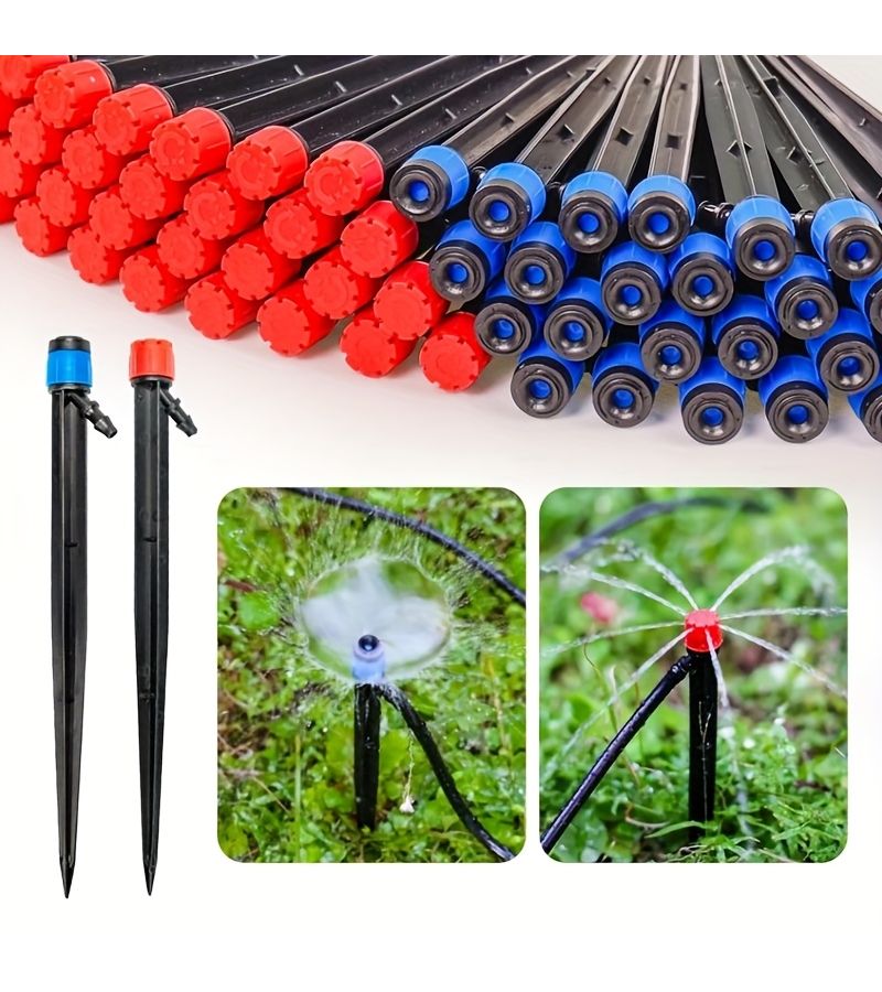 Vortex Dripper 50pcs 360 Degree Irrigation Micro Sprinkler Heads 7 Inch Length - Image 1