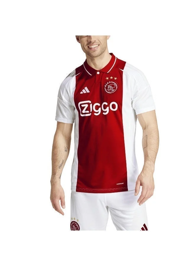 اديداس قمصان أجاكس لكرة القدم للرجال أبيض