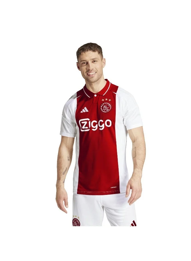 اديداس قمصان أجاكس لكرة القدم للرجال أبيض