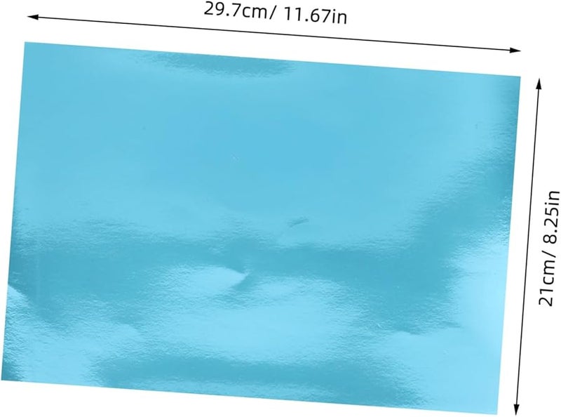 ورق كرتون معدني لامع 10 أوراق بريق عالي لمشاريع الحرف وسكرابوكينغ - Image 3