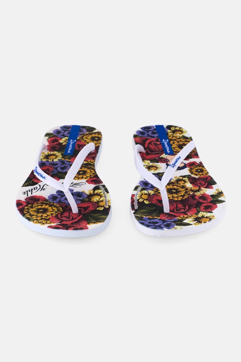 Ipanema Women Frida Kilo Slip On Slippers, White Combo - Image 4