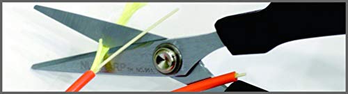 Ascend Tools 6-1/4 inch Carbon Steel Shears - Kevlar, Dyneema, Vectran, Spectra, Technora, Nomex, Innegra, Dacron, Fiberglass, Carbon Fiber, Fiber Optic Kevlar Shears - Image 4