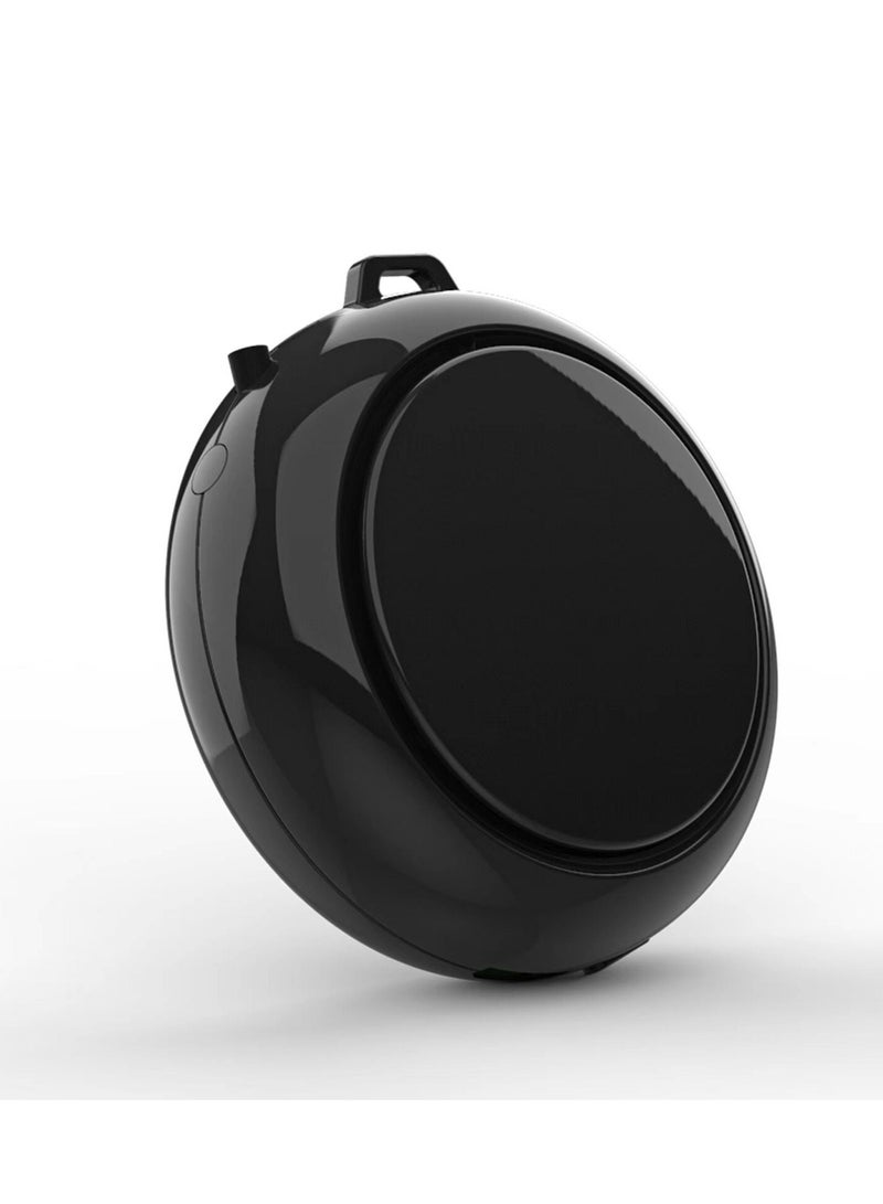 AROAQ Portable Small Air Purifier Necklace for Car and Home in Black with Negative Ion Technology - Image 4