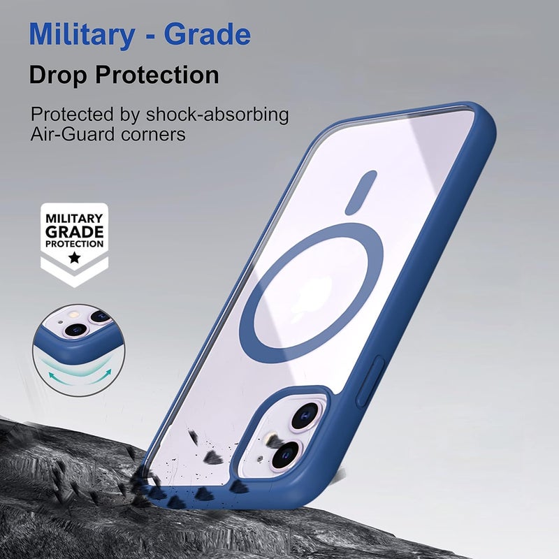 ZAPCASE Back Case Cover for iPhone 11 | Compatible for iPhone 11 Back Cover | Scratch-Resistant Back Cover | Navy Blue - Image 3