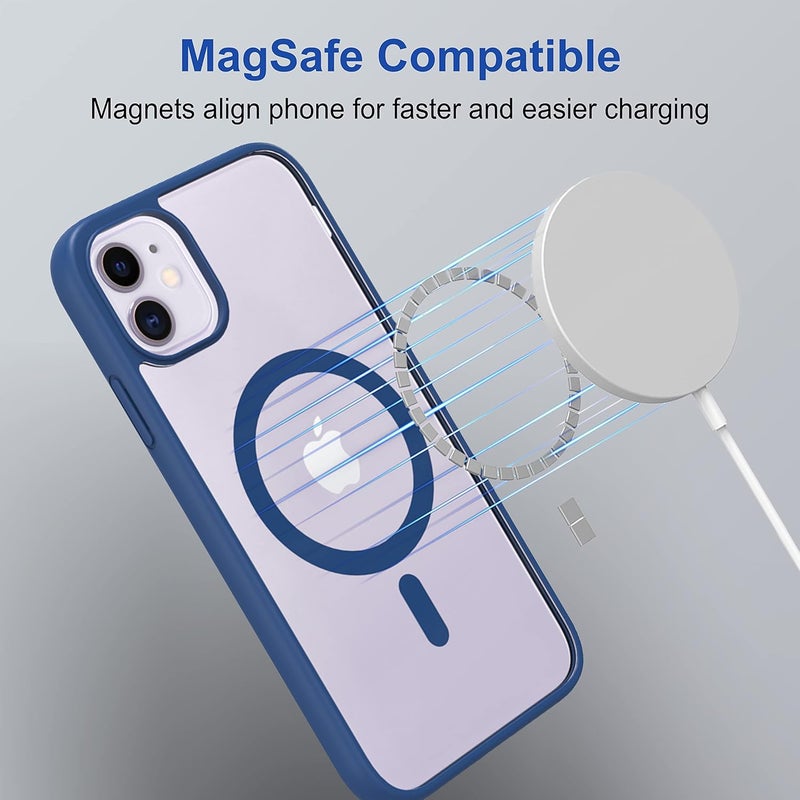 ZAPCASE Back Case Cover for iPhone 11 | Compatible for iPhone 11 Back Cover | Scratch-Resistant Back Cover | Navy Blue - Image 5