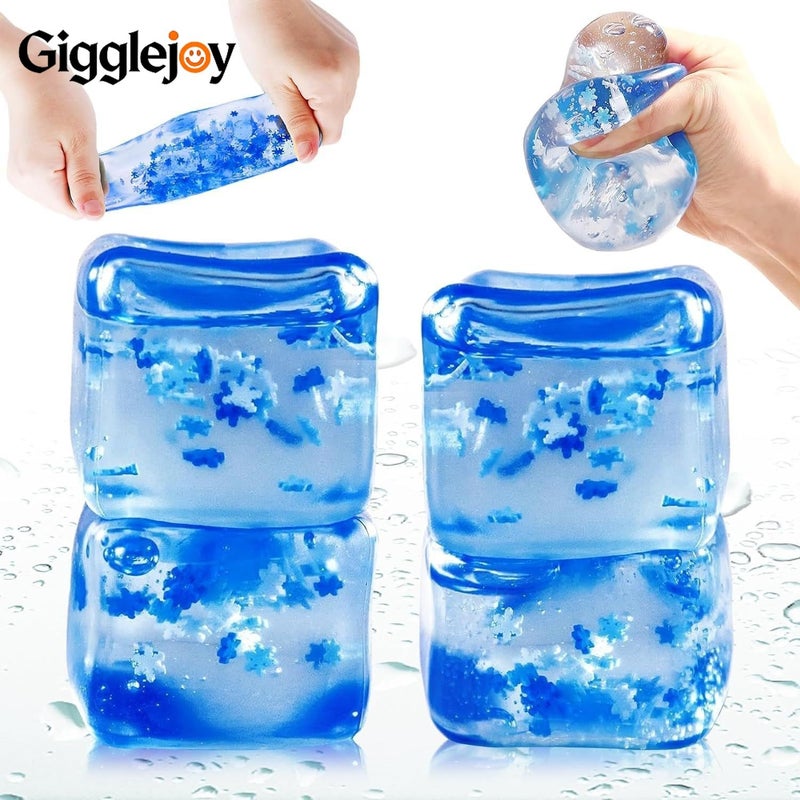 ، ألعاب Fidget الحسية Squishy للأطفال ، كرات الإجهاد المربعة ، جوائز الفصول الدراسية ، هدية مكعب الإجهاد الإغاثة من القلق للأطفال المراهقين البالغين