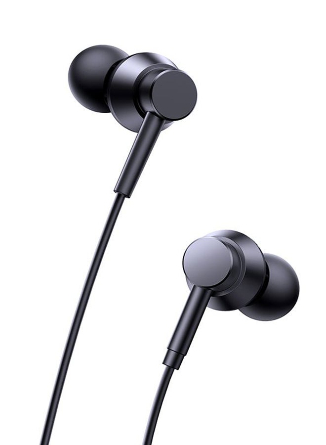 بيسوس Baseus Encok CZ11 Type-C سماعة رأس سلكية، سماعة داخل الأذن USB-C مع ميكروفون - أسود أسود - Image 3