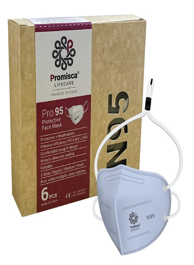 Promisca N95 face mask for Men, Women and Kids in Multiple Colours and 3 Sizes, with Earloop and Headloop - Image 1