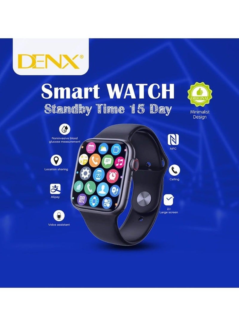 Denx Advanced DX1511 Smart Watch: Long Standby, NFC, Alipay, Calling, and Intuitive Interface in a Sleek, Durable Design - Image 3