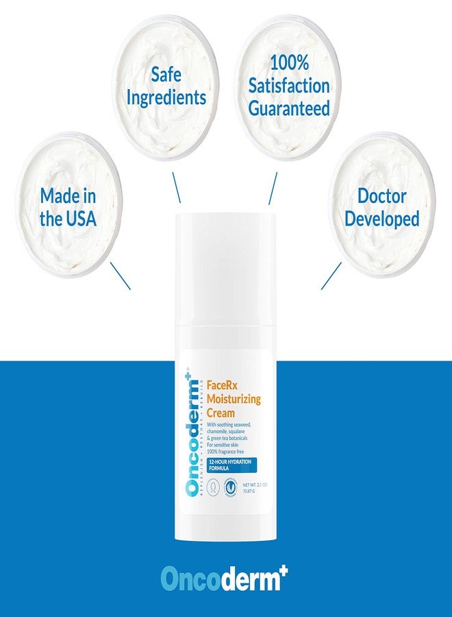 Oncoderm Chemotherapy Cream - FaceRx Moisturizing Chemo Cream. Skin Care for People Living with Cancer. Lotion for Cancer Patients. Designed by Oncologists and Dermatologists (2.5 Ounce) - Image 3