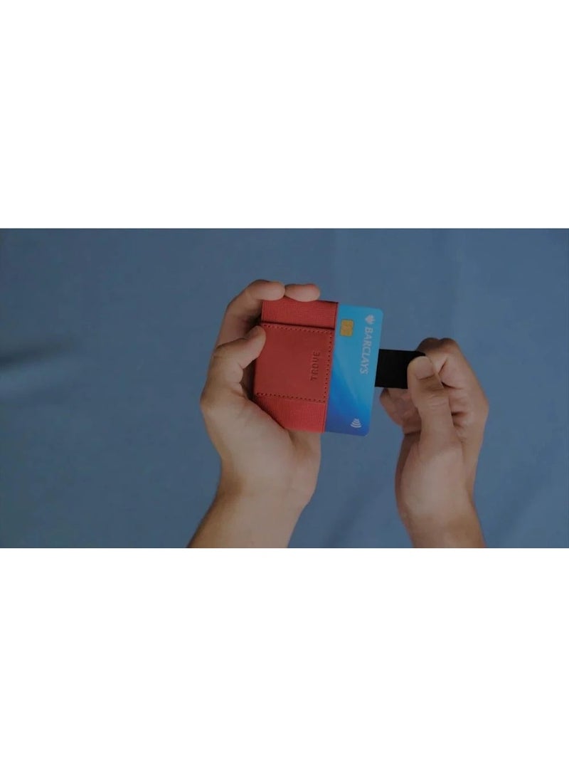 Trove Red second edition card wallet from Trova - Image 5