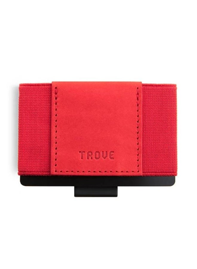 Trove Red second edition card wallet from Trova - Image 1