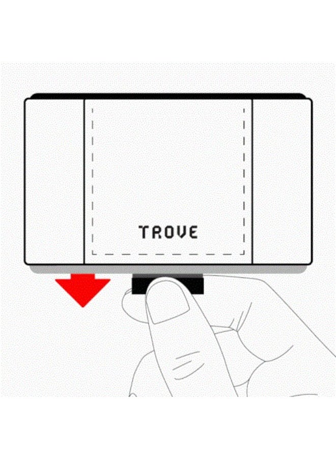 Trove Red second edition card wallet from Trova - Image 3