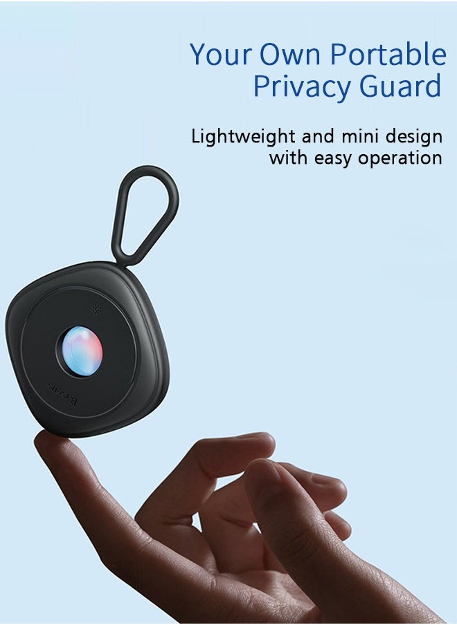Lemon - Hidden Camera Detectors, Infrared Detector, Hotel  Anti-Peeping Tool, Camera Detector, Anti-Monitoring Inspection  for Hotel Bathroom (Black) - Image 1