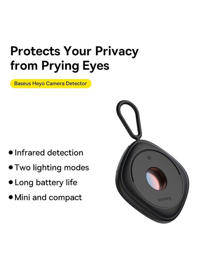 Lemon - Hidden Camera Detectors, Infrared Detector, Hotel  Anti-Peeping Tool, Camera Detector, Anti-Monitoring Inspection  for Hotel Bathroom (Black) - Image 1