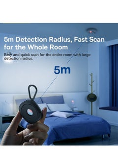 Lemon Hidden Camera Detectors, Infrared Detector, Hotel  Anti-Peeping Tool, Camera Detector, Anti-Monitoring Inspection  for Hotel Bathroom (Black)  - Image 4