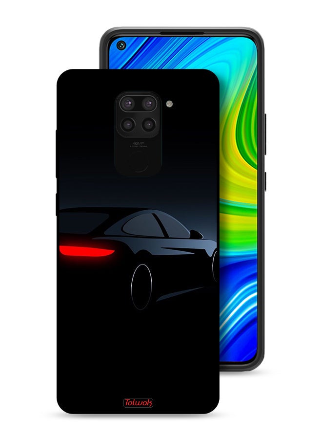 Tolwak غطاء حماية لهاتف Xiaomi Redmi Note 9 - سيارة داكنة - Image 1
