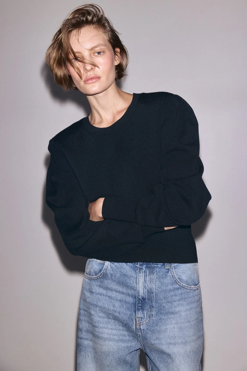 H&M Shoulder-pad top