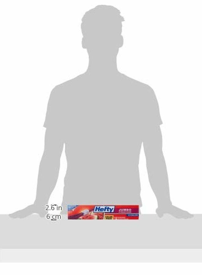 Hefty Slider Jumbo Storage Bags, 2.5 Gallon Size, 12 Count - Image 3
