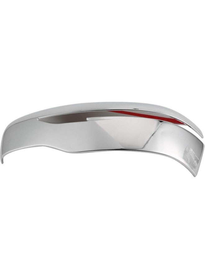 klarako Car Rearview Mirror Cover Side Rearview Mirror Trim Cover Chromium Plating Fit for Nissan Navara NP300 Frontier 2015?2019 - Image 3