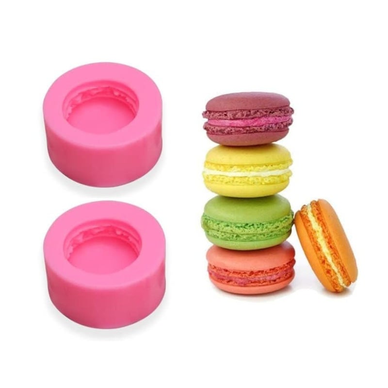 Skytail قوالب سيليكون ماكرون 3D سكاي تايل لصنع الشموع على شكل ماكرون، شموع معطرة، شمع الصويا، حلوى، شمع ذائب، أروماثيرابي، شوكولاتة، زينة كعكة، قوالب كعك DIY، صابون صغير، حرف ريزين، طين. - Image 1