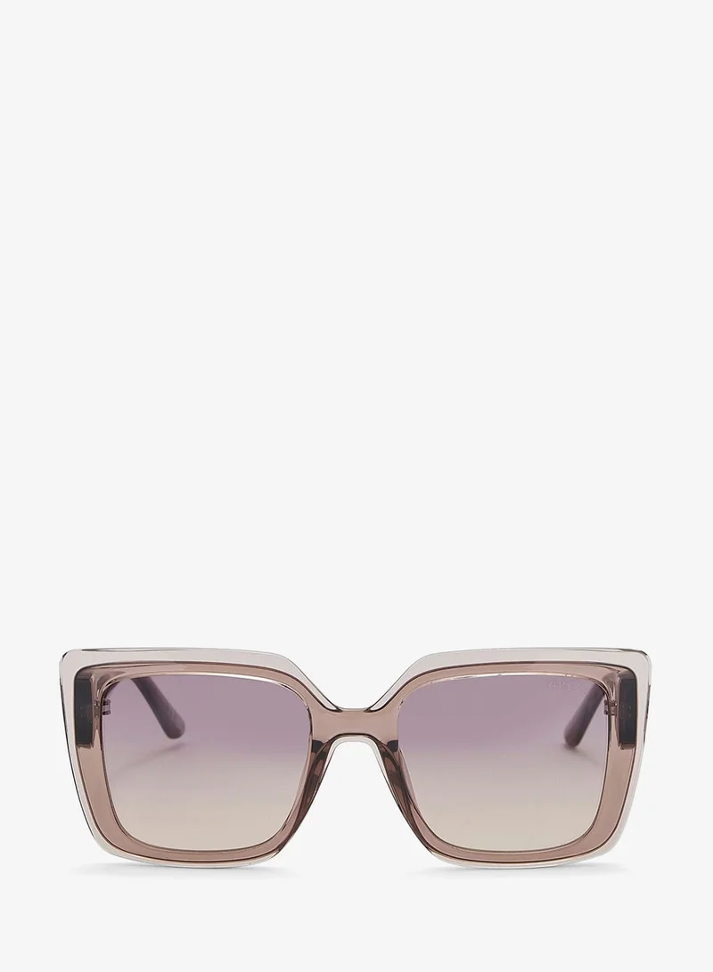 Guess  Gradient Oversized Rectangle Shape Sunglasses for Women | Best Price UAE