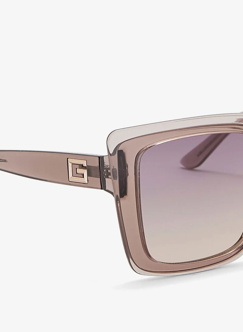 Guess  Gradient Oversized Rectangle Shape Sunglasses for Women | Best Price UAE