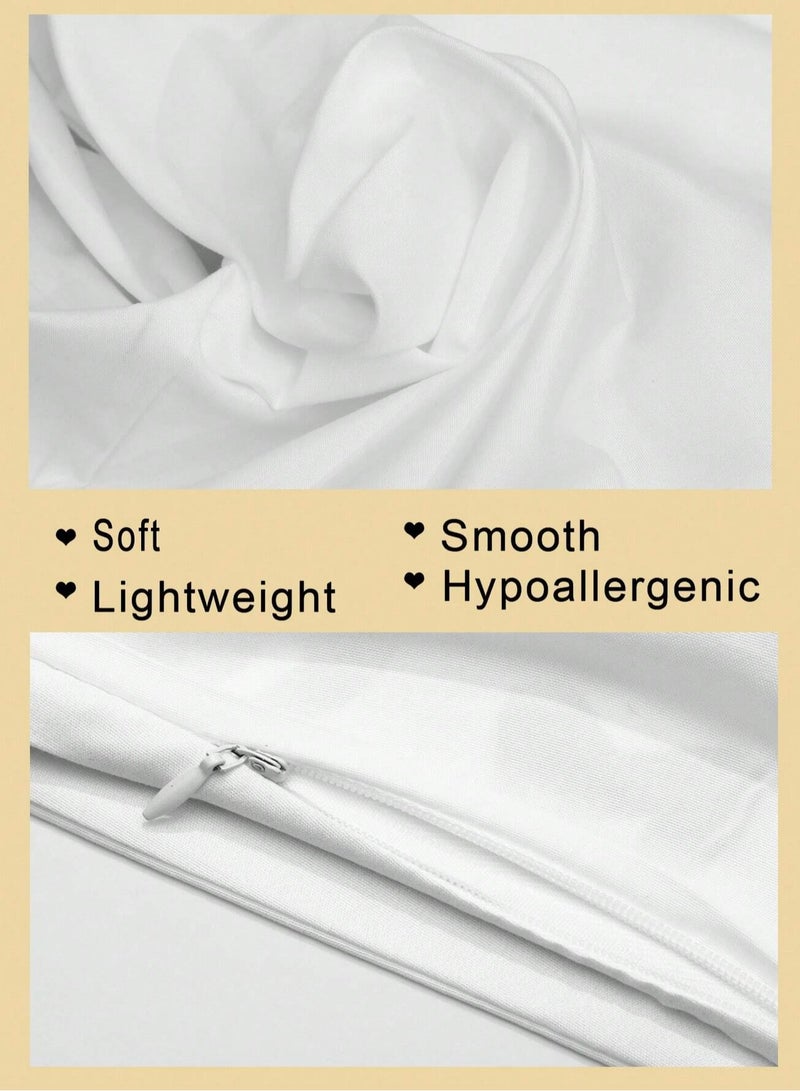 Cushion cover set of 4 pieces, bright and solid colors, size 45 cm x 45 cm, without filling  - Image 5