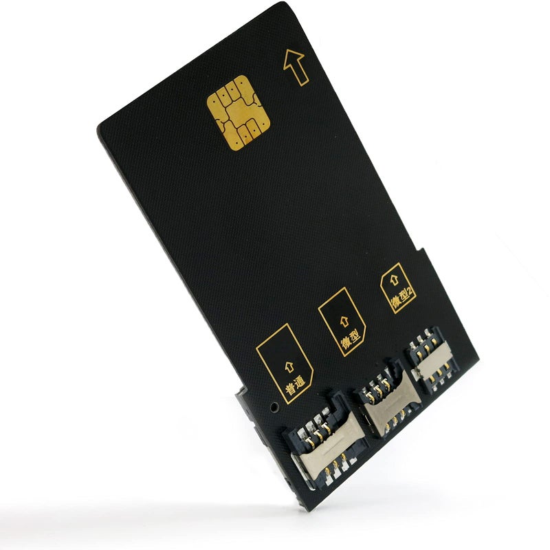 Gialer 4 in 1 Smart Card sim Card Adapter for IC Card, SIM Card with 2FF 3FF 4FF Mini Micro Nano Size - Image 5