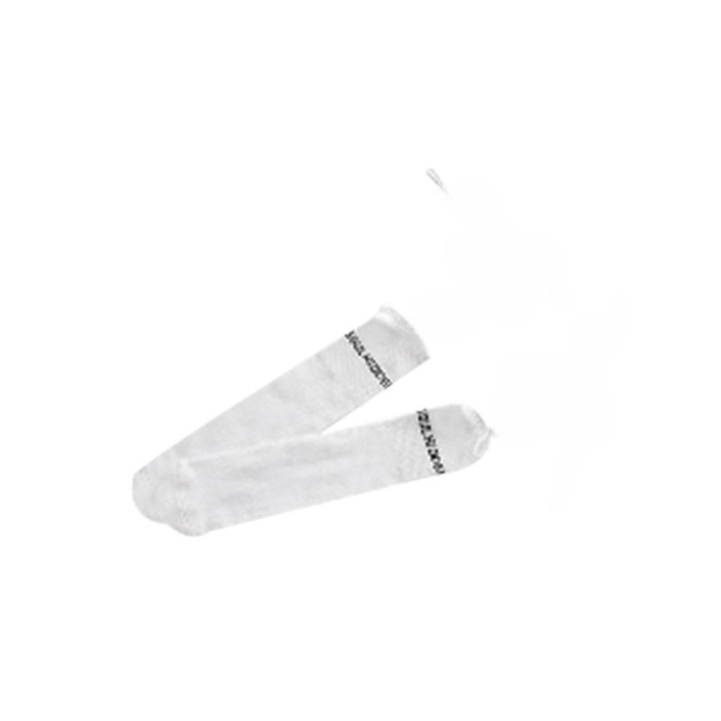 Kids Hip Hop Dance Caps Headbands Wristbands Socks White Long-Barrel Strap Socks