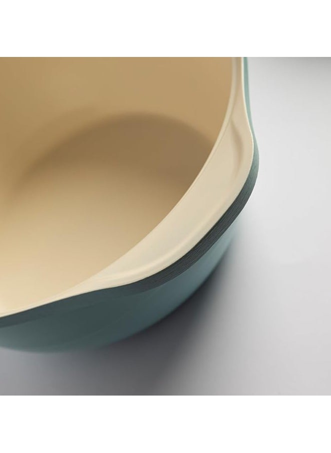 Master Gold Korean Ceramic Cooking Pot with Non-Stick Glass Lid with Lid | High Quality Cast Aluminum Cookware | Ceramic Pot | Cooking Tools  - Image 3