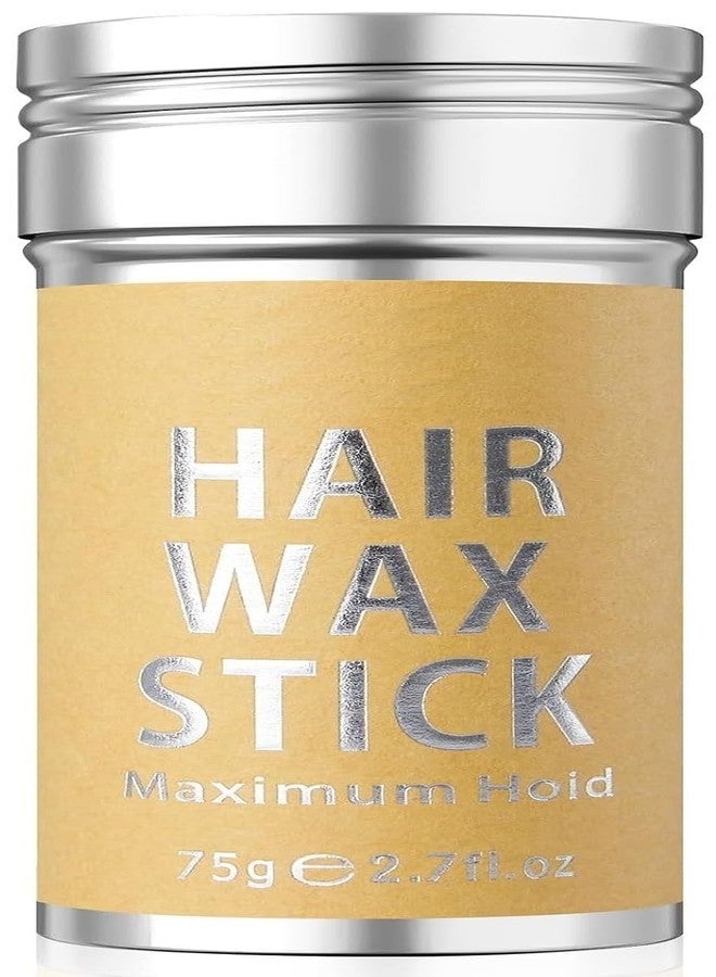 E-DUNIA Wax Stick for Hair Pomade Wigs Edge Control Slick Non-greasy Styling for Fly Away & Edge Frizz Hair 2.7 Oz - Image 1