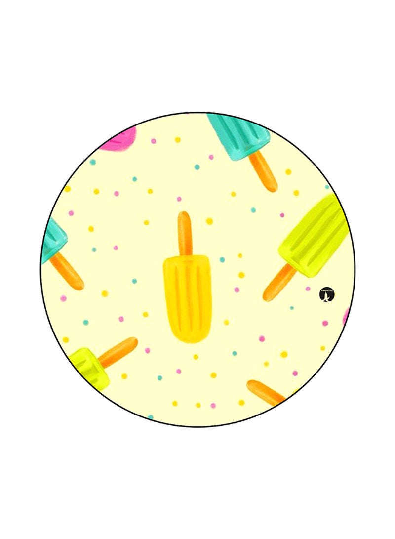 RKN Printed Round Mouse Pad Multicolour