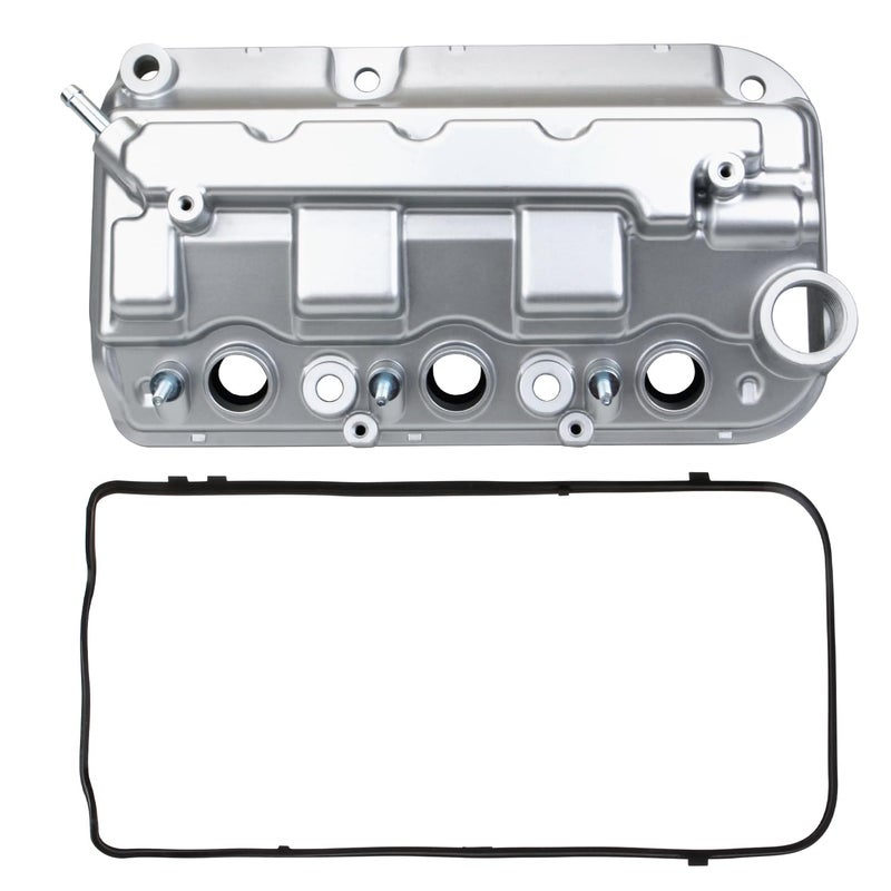 MITZONE Front Valve Cover compatible with 2008-2017 Honda Accord Pilot Odyssey Crosstour Ridgeline Acura TL RDX 3.5L Replace 12310R70A00 12310R70A10 - Image 2