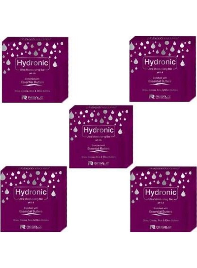 Regaliz Hydronic Ultra Moisturizing Bar Soap100G Pack Of 5 - Image 2
