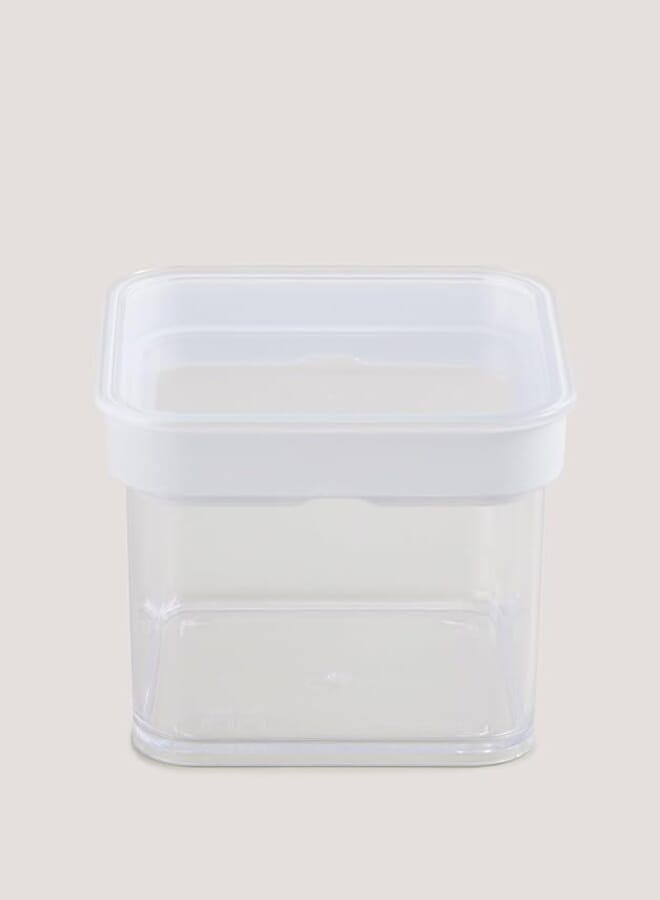 Matalan Stackable Food Storage Container with Clear Lid, 0.5 Liter Capacity