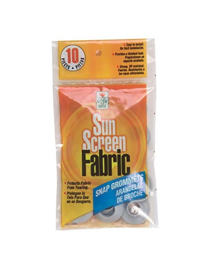 Easy Gardener 70035, Snap Grommets, Sun Screen Accessory, 10 Pieces - Image 1
