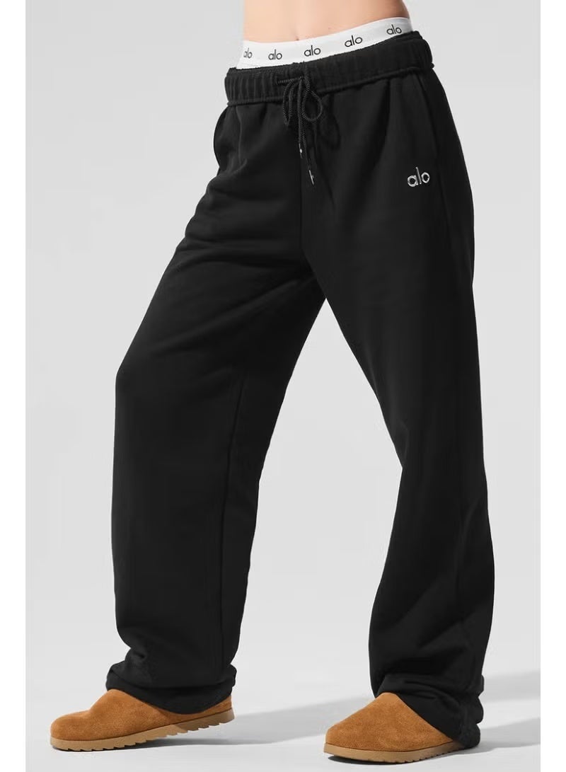 Alo Yoga Alo wide-leg pants - sporty and casual comfortable pants - Image 1