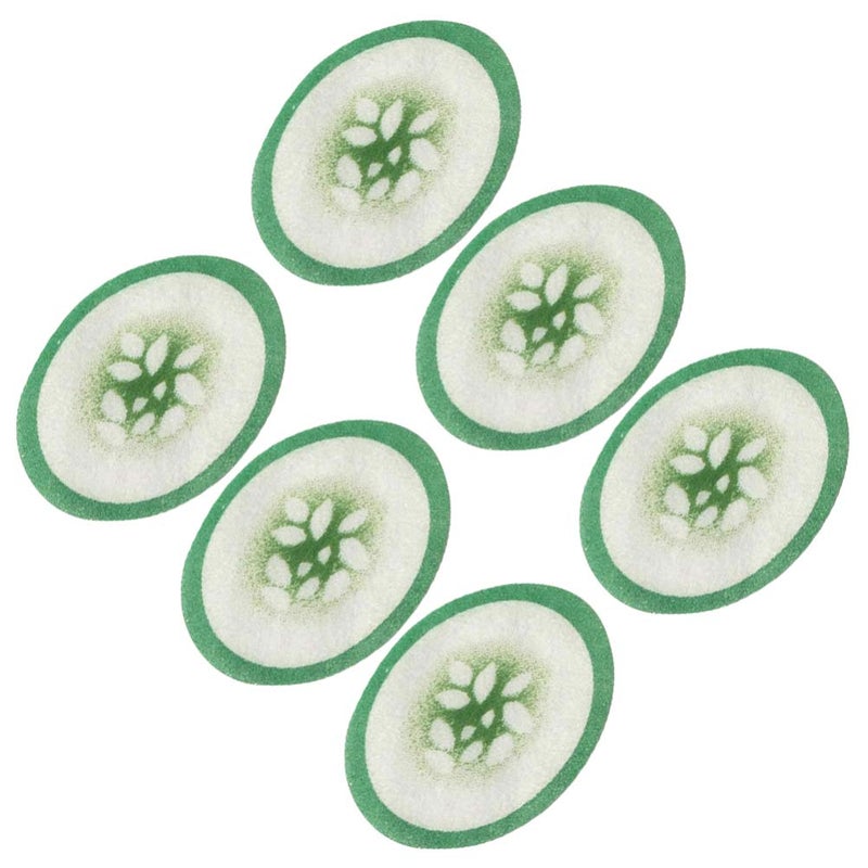 100pcs Under Eye Pads Disposable Cucumber Print NonWoven Eye Patches Eyelash Pad DIY Eye Care Tool for Home Travel and Salon