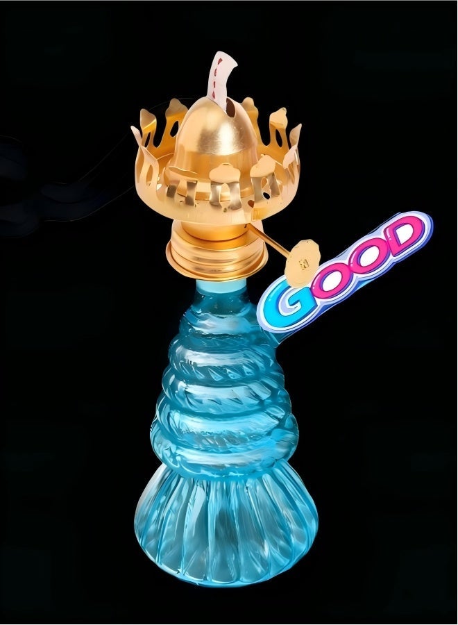 PREMIUM HEAT RESISTANT GLASS VASE OIL LAMP BOTTLE MEDICAL GRADE HIGH BOROSILICATE MATERIAL FOR LONG LASTING USE