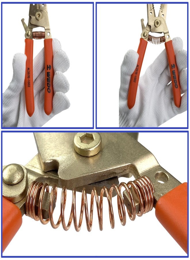 WEDO Wire Stripper,Non-Sparking Wire Cutter,20-30 AWG Solid,Beryllium Copper,6-Inch Wire Stripper Tool,DIN Standard, BAM Certificate,Wire Cutter Stripper With Non-slip Handle - Image 4