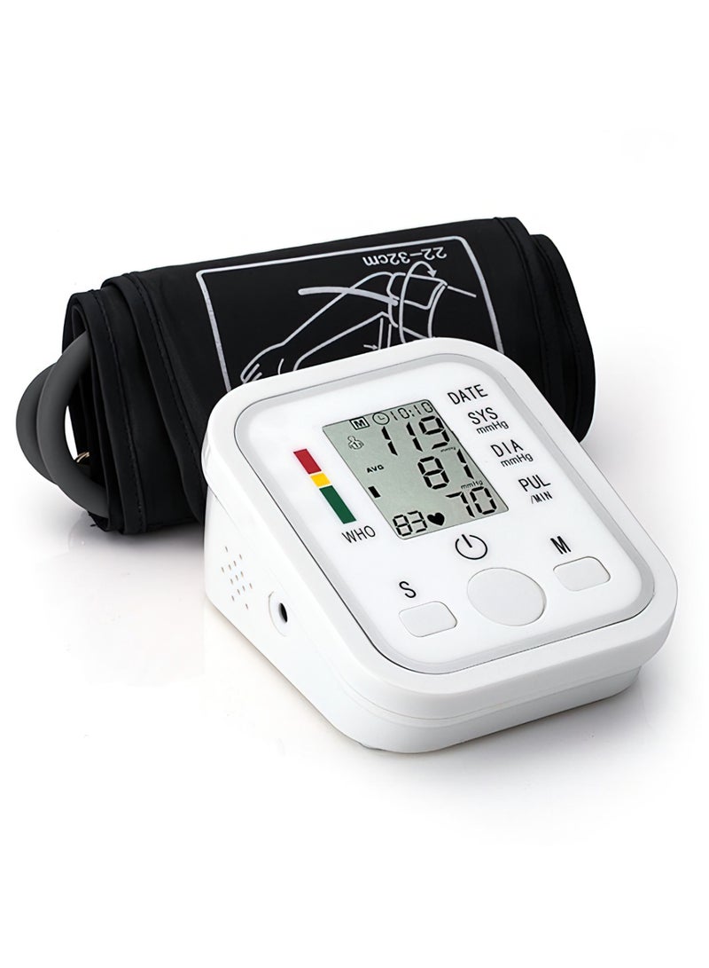 Goldfish Automatic Upper Arm Blood Pressure Monitor for Home Use with Irregular Heartbeat Detection Easy Measurements and Accurate Results - Image 1