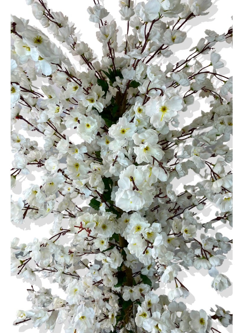 Artificial Tree Spring Branch White 180CM