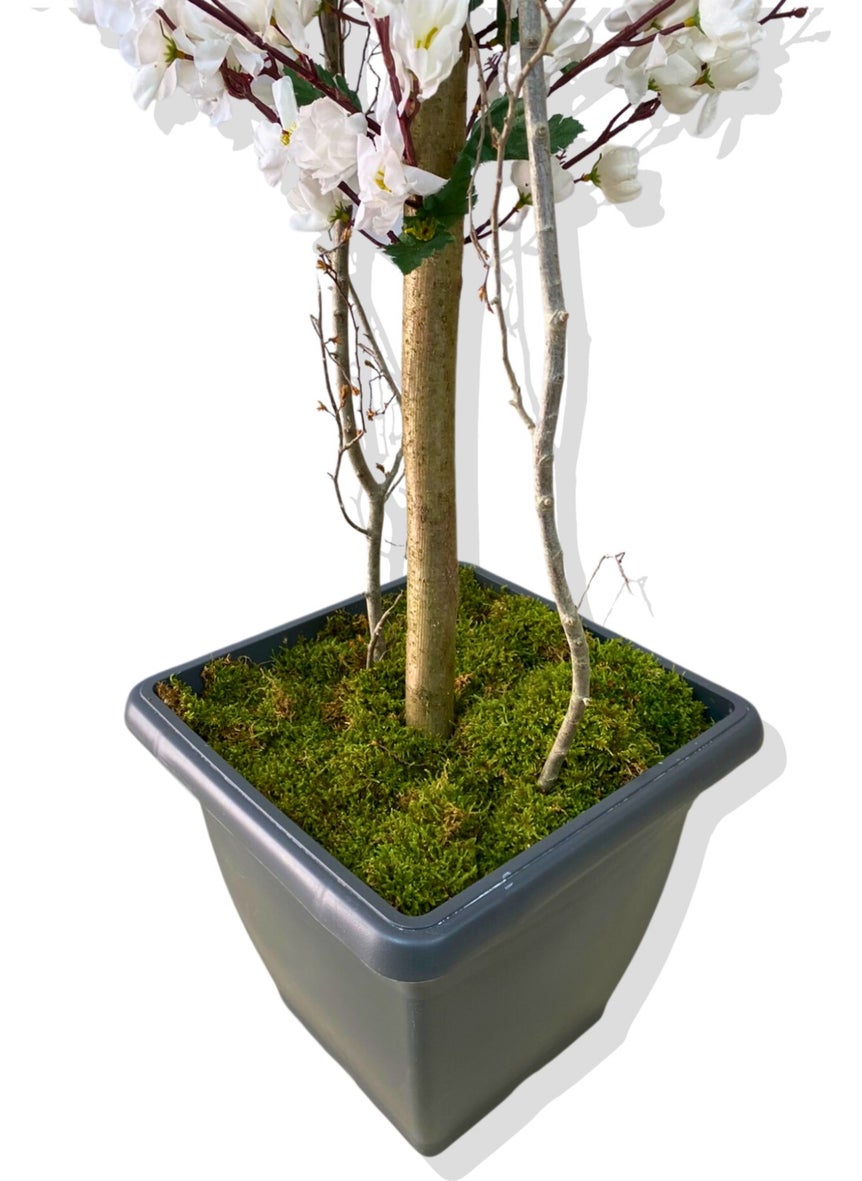 Artificial Tree Spring Branch White 180CM