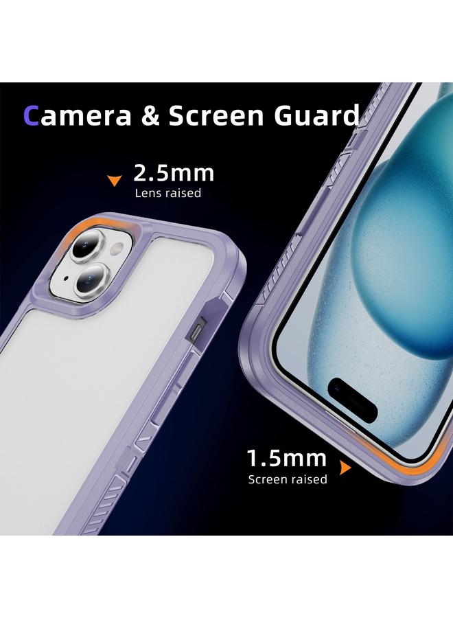 S-TOP Case For iPhone 15 Guard Frosted Double Layer Phone Case - Image 5