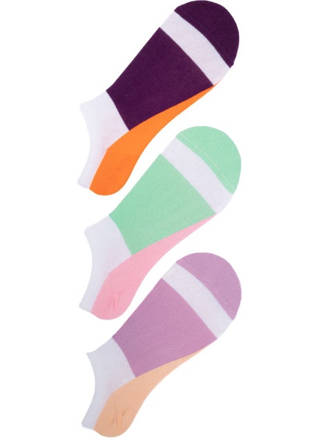 The Socks Company 3 Pairs of Women's Booties Socks  - Image 3