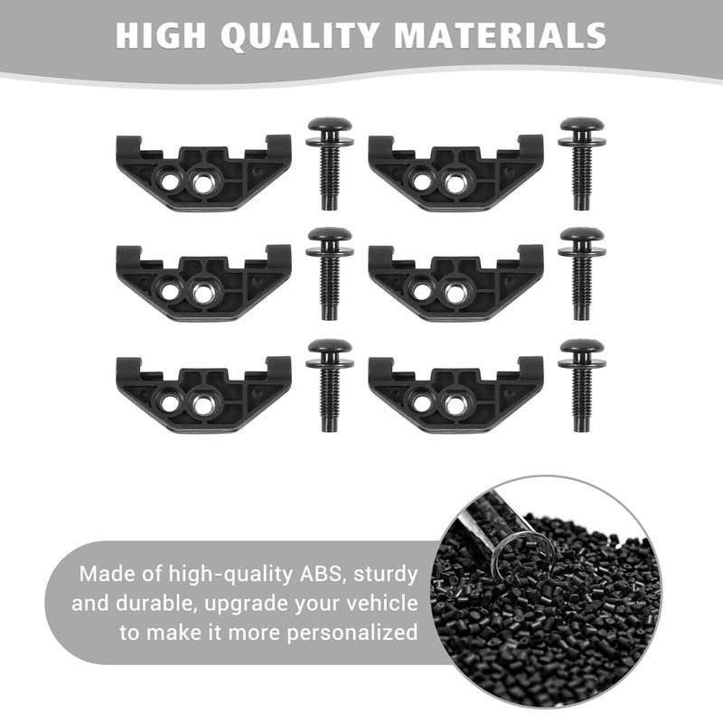 Jimen براغي السقف الصلبة جيمين JK - 12 قطعة من براغي السقف ومشابك الصمولة - Image 3