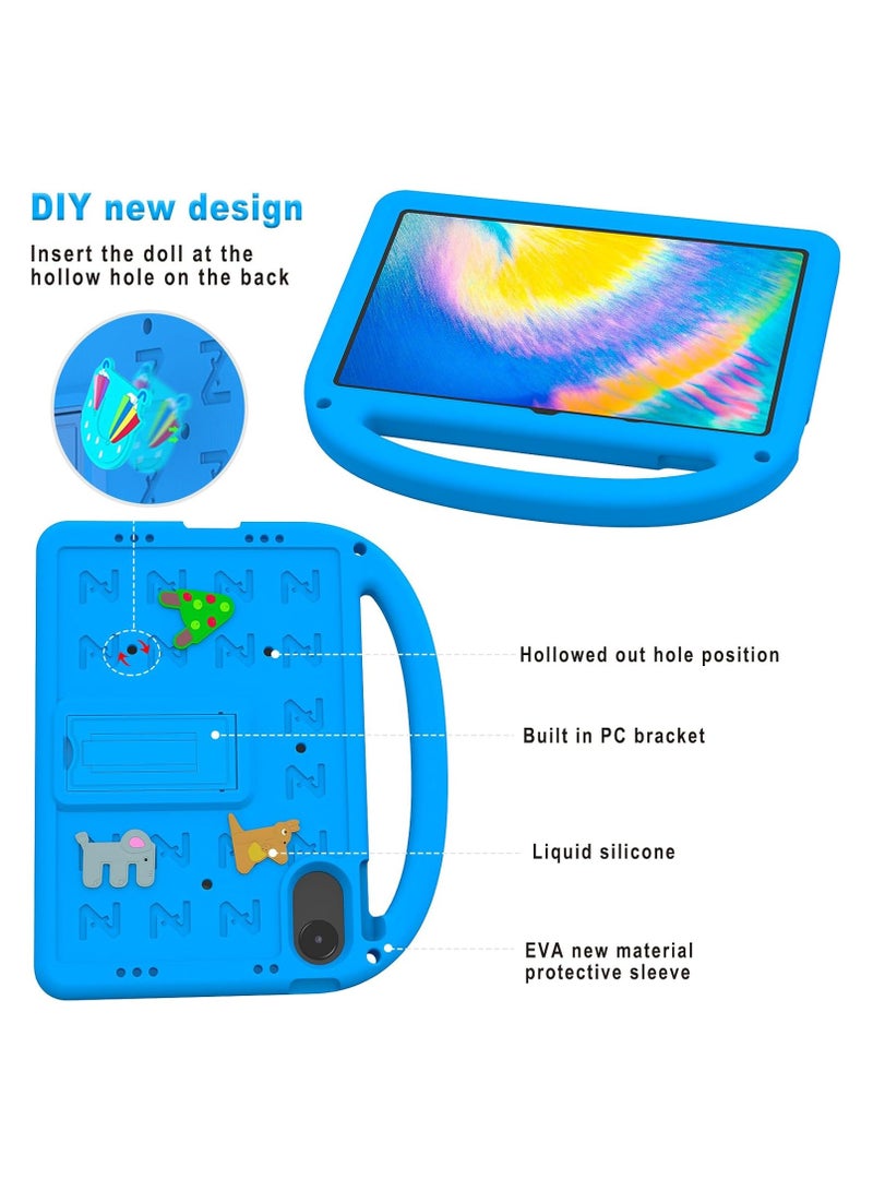 Child-Safe Protective Case Compatible with Xiaomi Redmi Pad 2 4G 11-inch 2025 Model Heavy-Duty EVA Foam Shock-Absorbing Case with Portable Cover - Image 3