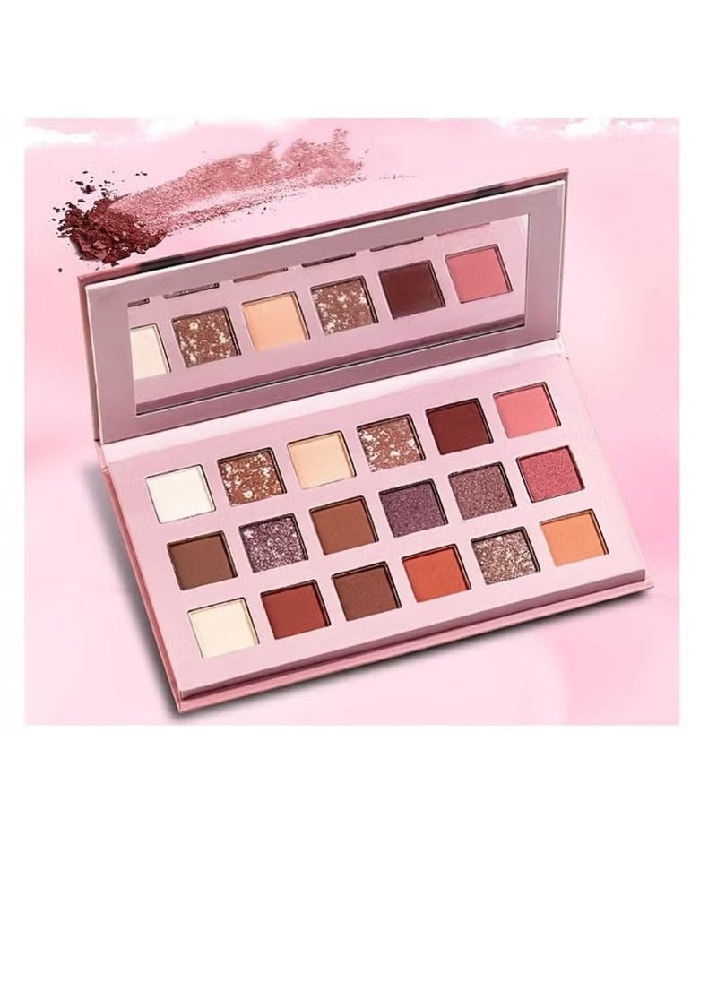 18 Colors New Eyeshadow Palette Pigmented Multi Reflective Glitter Matte Shimmer Pressed Pearls Blending Eye Shadow Pallet - pzsku/ZAD4FF9D0CF6CF8400FCDZ/45/_/1729621317/64734c7f-6e61-404a-8258-df2a6717de0d