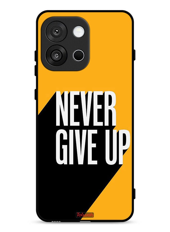 Tolwak OnePlus 13s Protective Case Cover Never Give Up - Image 1